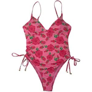 WOMEN’S ONE PIECE V NECK SWIMSUIT